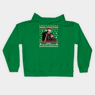 Merry Christmas From The Wet Bandits Kids Hoodie